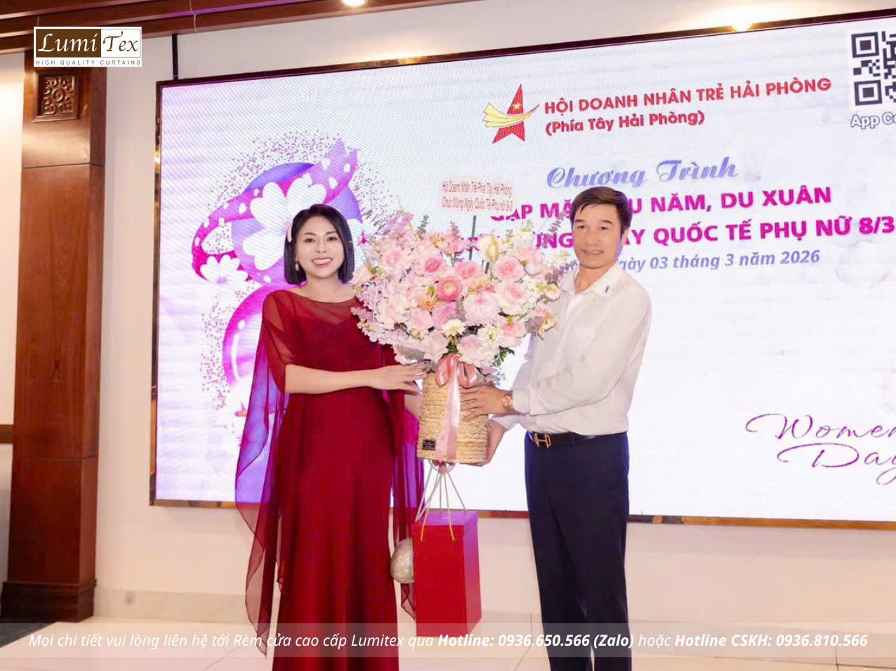 Hội Doanh nhân trẻ khu vực phía Tây Hải Phòng gặp mặt đầu năm và chúc mừng Ngày Quốc tế Phụ nữ 8/3