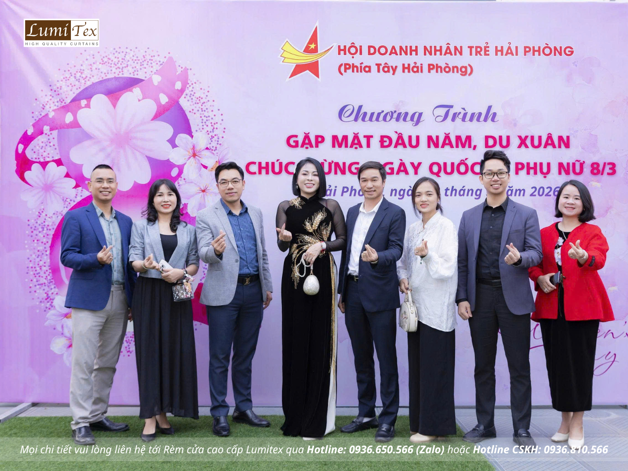 Hội Doanh nhân trẻ khu vực phía Tây Hải Phòng gặp mặt đầu năm và chúc mừng Ngày Quốc tế Phụ nữ 8/3