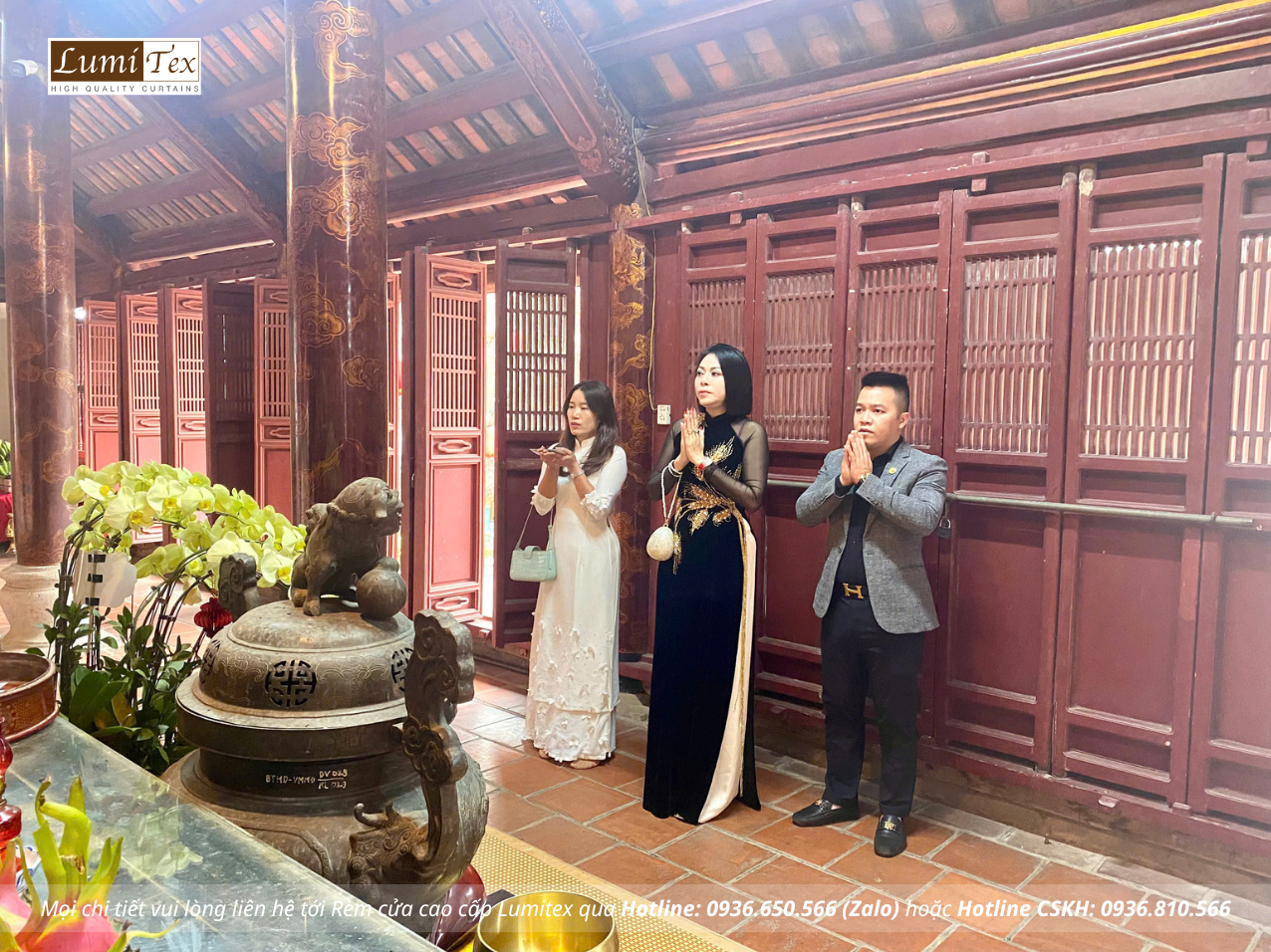 Hội Doanh nhân trẻ khu vực phía Tây Hải Phòng du xuân đi lễ đầu năm Bính Ngọ 2026