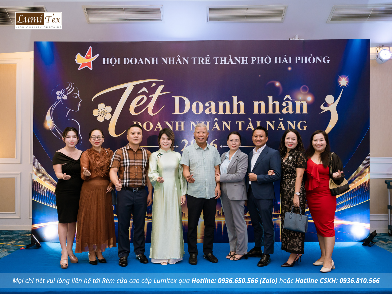 Rèm Lumitex tham dự Hội nghị gặp mặt doanh nghiệp nhân Ngày Doanh nhân Việt Nam 2026 Rèm Lumitex tham dự Hội nghị gặp mặt doanh nghiệp nhân Ngày Doanh nhân Việt Nam 2026