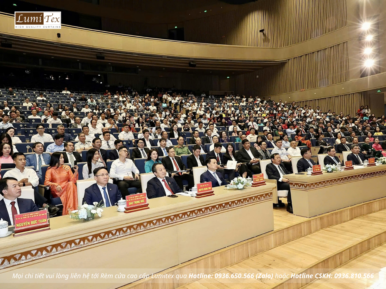Rèm Lumitex tham dự Hội nghị gặp mặt doanh nghiệp nhân Ngày Doanh nhân Việt Nam 2026 Rèm Lumitex tham dự Hội nghị gặp mặt doanh nghiệp nhân Ngày Doanh nhân Việt Nam 2026