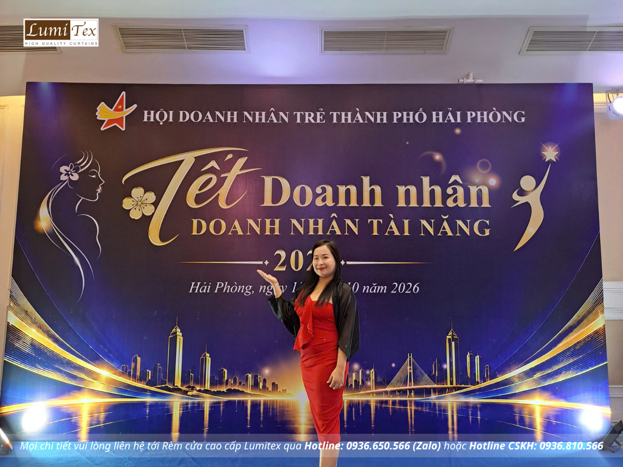 Rèm Lumitex tham dự Hội nghị gặp mặt doanh nghiệp nhân Ngày Doanh nhân Việt Nam 2026 Rèm Lumitex tham dự Hội nghị gặp mặt doanh nghiệp nhân Ngày Doanh nhân Việt Nam 2026