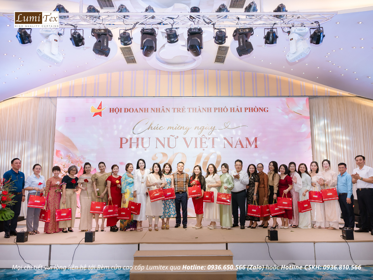 Rèm Lumitex tham dự Hội nghị gặp mặt doanh nghiệp nhân Ngày Doanh nhân Việt Nam 2026 Rèm Lumitex tham dự Hội nghị gặp mặt doanh nghiệp nhân Ngày Doanh nhân Việt Nam 2026