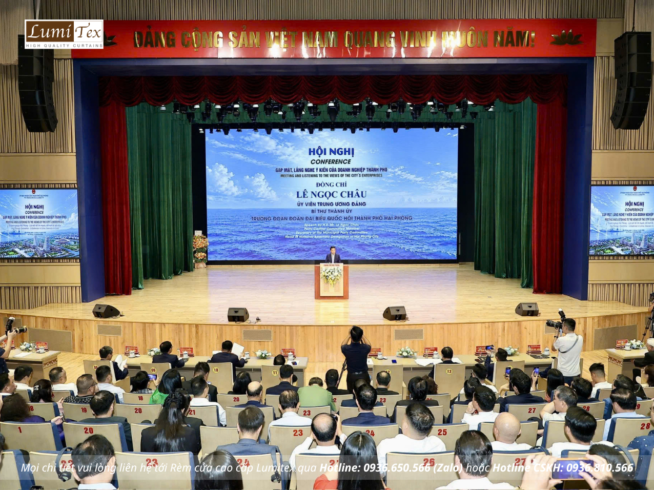 Rèm Lumitex tham dự Hội nghị gặp mặt doanh nghiệp nhân Ngày Doanh nhân Việt Nam 2026 Rèm Lumitex tham dự Hội nghị gặp mặt doanh nghiệp nhân Ngày Doanh nhân Việt Nam 2026