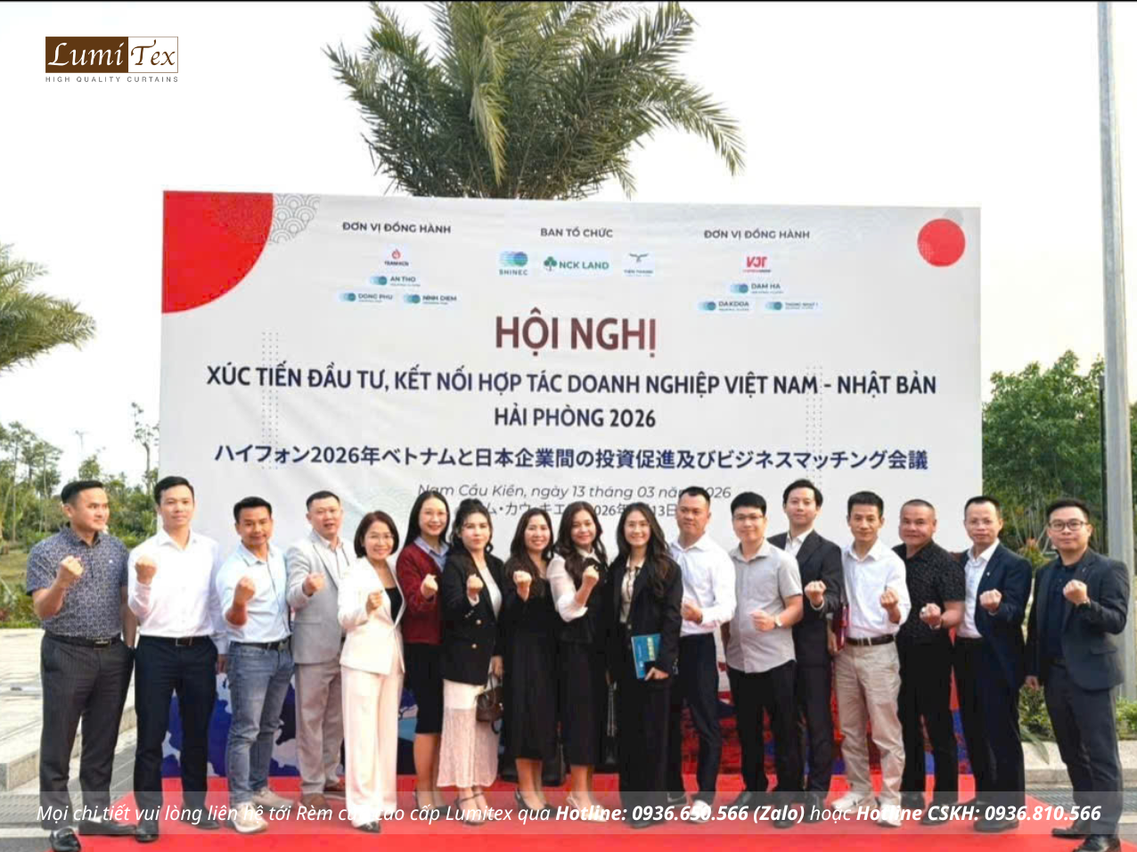 Rèm Lumitex tham dự chương trình “Kết nối chiến lược – Chia sẻ tầm nhìn – Chuyển mình bứt phá” tại Hải Phòng