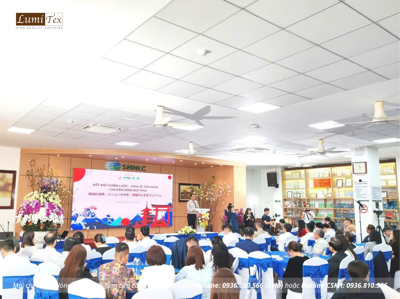 Rèm Lumitex tham dự chương trình “Kết nối chiến lược – Chia sẻ tầm nhìn – Chuyển mình bứt phá” tại Hải Phòng