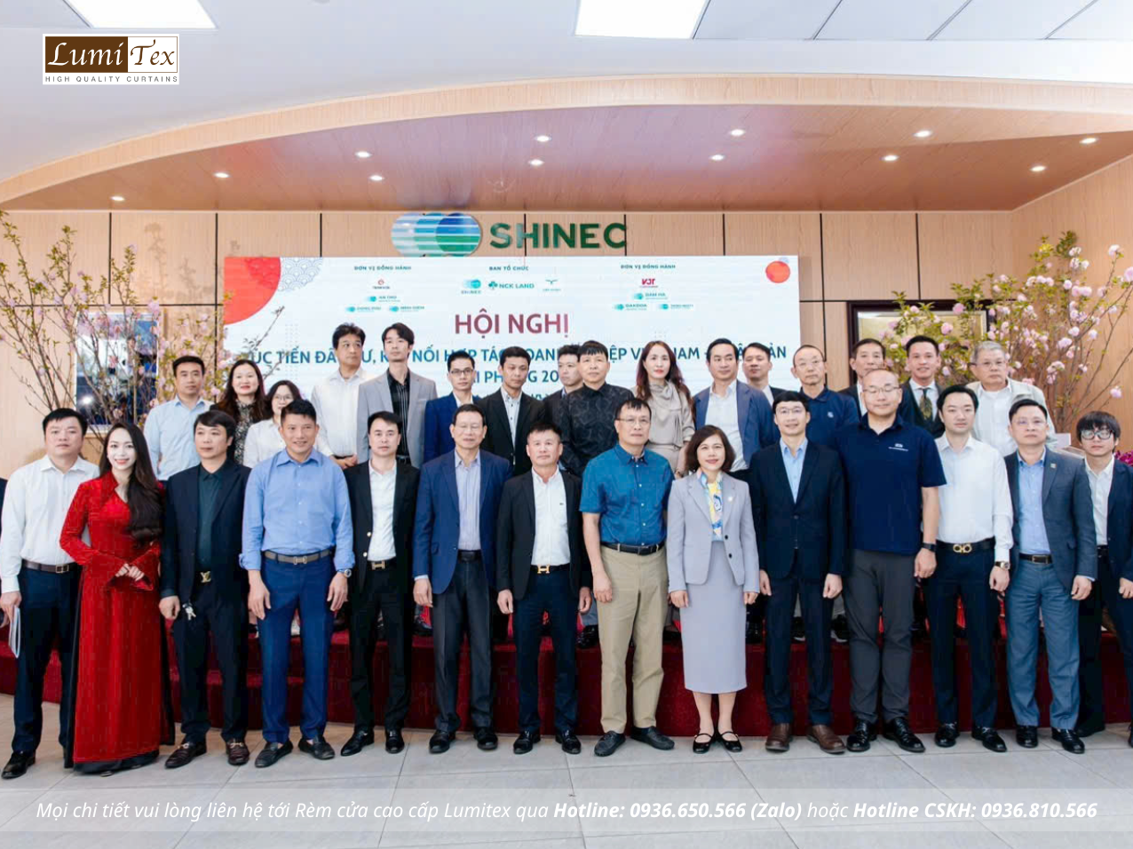 Rèm Lumitex tham dự chương trình “Kết nối chiến lược – Chia sẻ tầm nhìn – Chuyển mình bứt phá” tại Hải Phòng