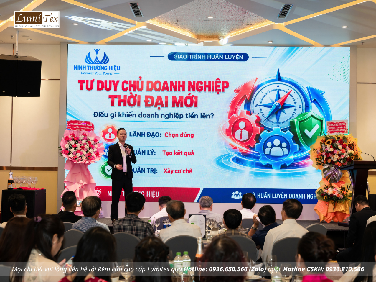 Rèm Lumitex tham gia Lễ kỷ niệm 3 năm thành lập CLB Doanh nhân họ Phạm Hải Phòng