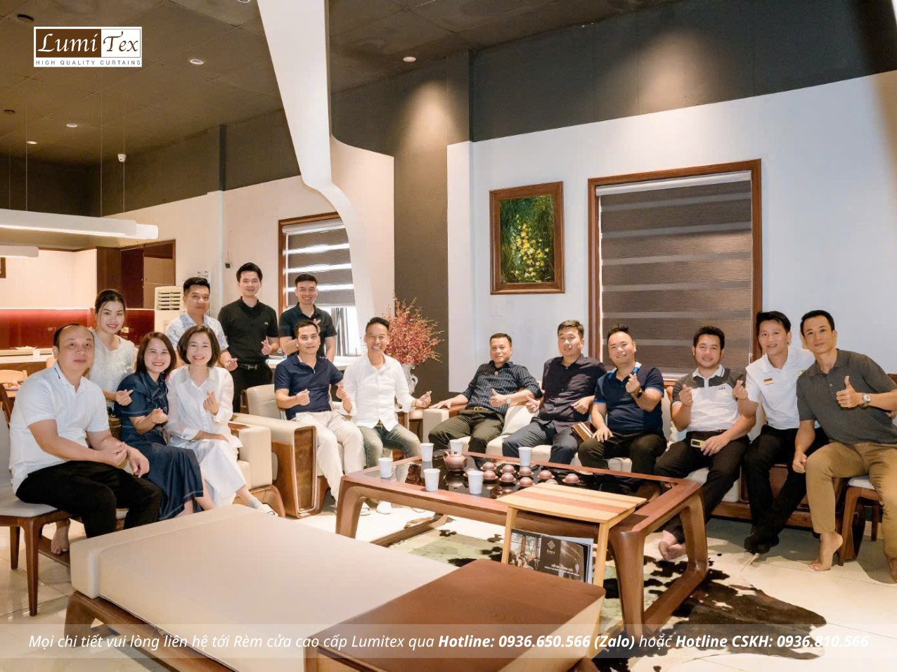 Rèm Lumitex và Team Xây dựng Họ Phạm Hải Phòng ký kết hợp tác chiến lược