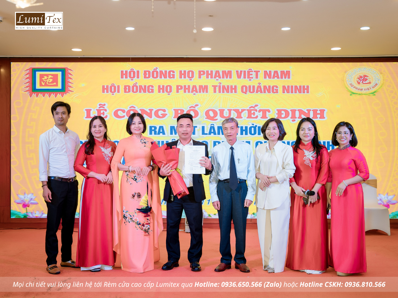 Lumitex tham dự Chương trình Tri ân & Kết nối Liên CLB Họ Phạm Việt Nam tại Quảng Ninh