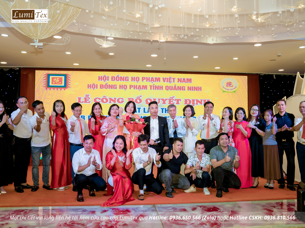 Lumitex tham dự Chương trình Tri ân & Kết nối Liên CLB Họ Phạm Việt Nam tại Quảng Ninh
