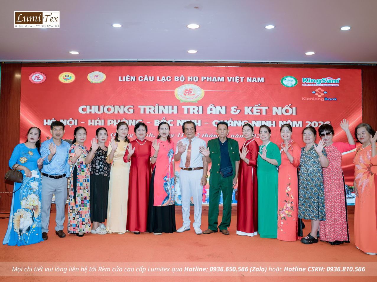 Lumitex tham dự Chương trình Tri ân & Kết nối Liên CLB Họ Phạm Việt Nam tại Quảng Ninh