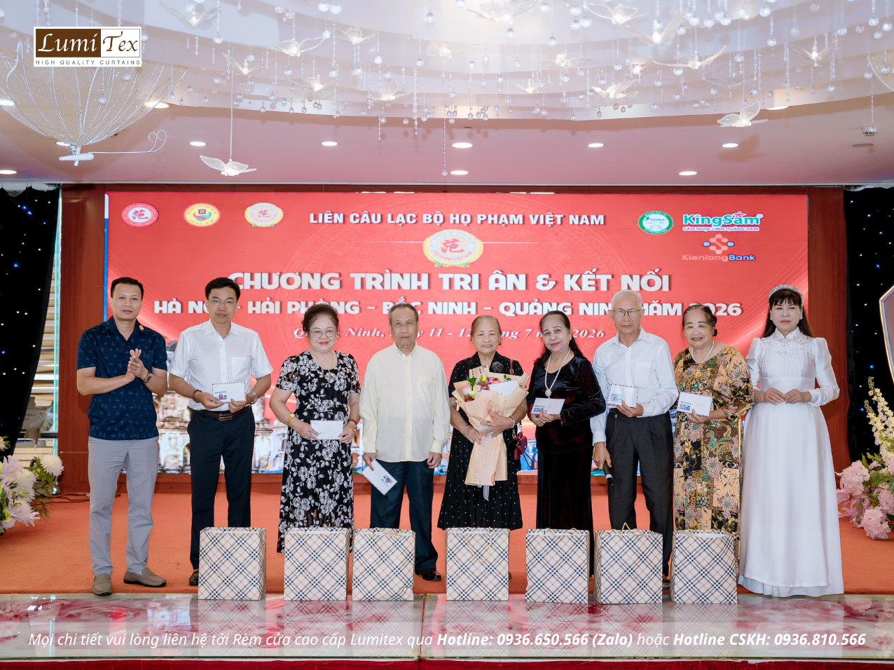 Lumitex tham dự Chương trình Tri ân & Kết nối Liên CLB Họ Phạm Việt Nam tại Quảng Ninh