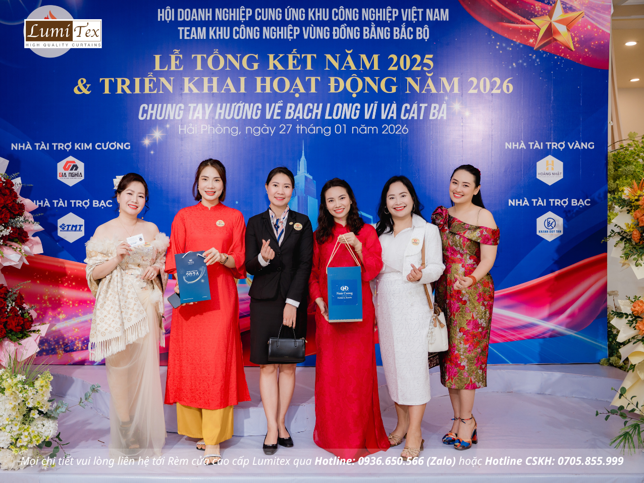 Rèm Lumitex tham dự Lễ tổng kết năm 2025 – Định hướng hoạt động 2026 của TEAM KCN Rèm Lumitex tham dự Lễ tổng kết năm 2025 – Định hướng hoạt động 2026 của TEAM KCN