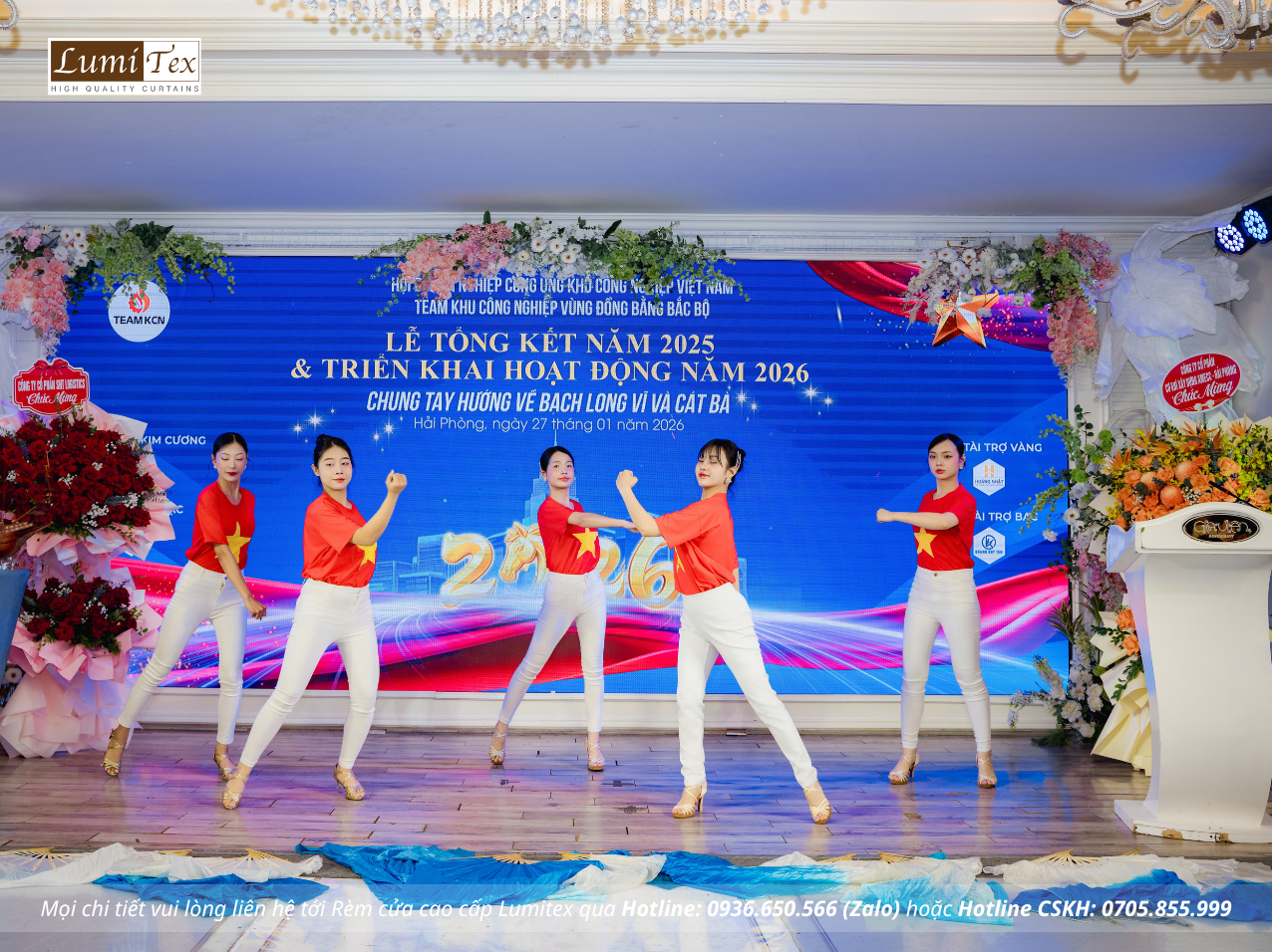 Rèm Lumitex tham dự Lễ tổng kết năm 2025 – Định hướng hoạt động 2026 của TEAM KCN Rèm Lumitex tham dự Lễ tổng kết năm 2025 – Định hướng hoạt động 2026 của TEAM KCN