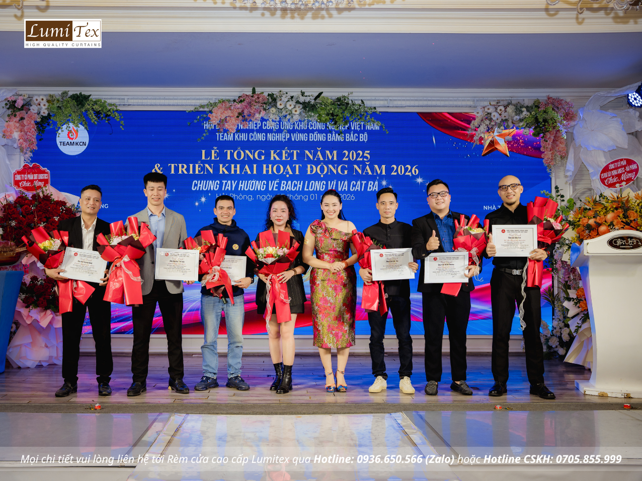 Rèm Lumitex tham dự Lễ tổng kết năm 2025 – Định hướng hoạt động 2026 của TEAM KCN Rèm Lumitex tham dự Lễ tổng kết năm 2025 – Định hướng hoạt động 2026 của TEAM KCN