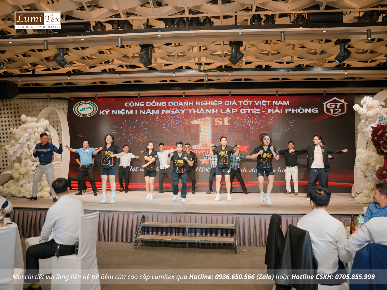 Lumitex tham gia sự kiện Đại tiệc sinh nhật 1 năm GT12 Hải Phòng Lumitex tham gia sự kiện Đại tiệc sinh nhật 1 năm GT12 Hải Phòng