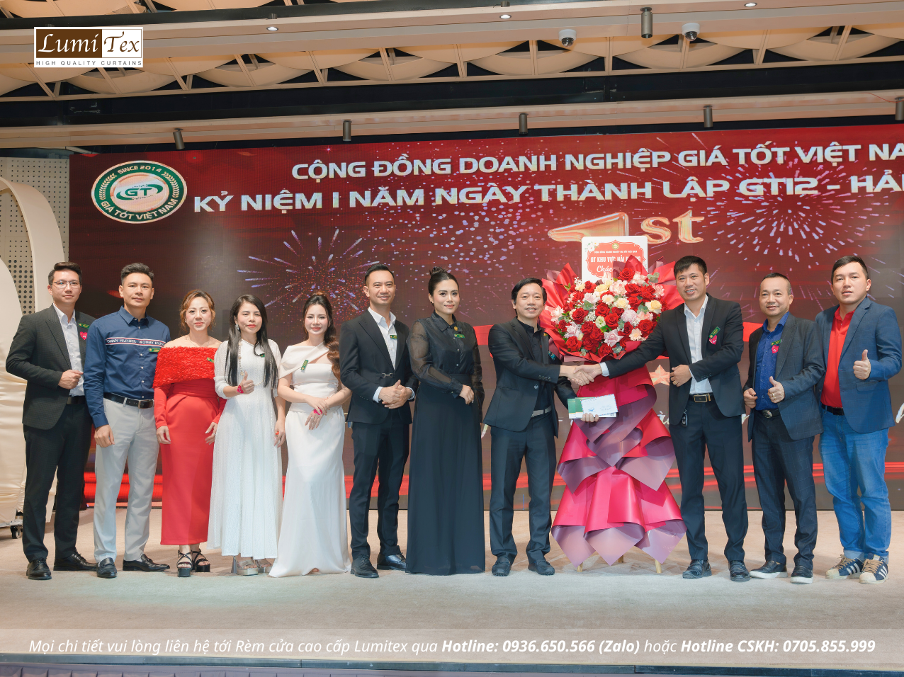Lumitex tham gia sự kiện Đại tiệc sinh nhật 1 năm GT12 Hải Phòng Lumitex tham gia sự kiện Đại tiệc sinh nhật 1 năm GT12 Hải Phòng