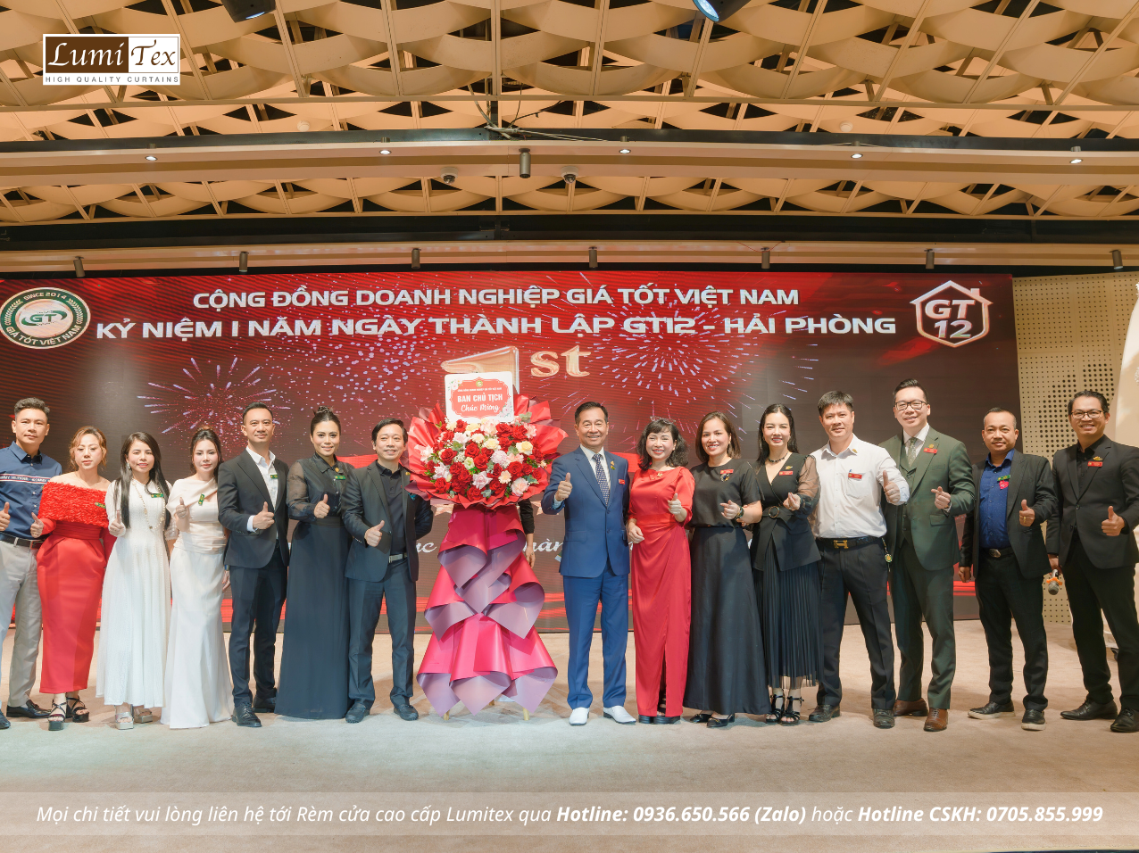 Lumitex tham gia sự kiện Đại tiệc sinh nhật 1 năm GT12 Hải Phòng Lumitex tham gia sự kiện Đại tiệc sinh nhật 1 năm GT12 Hải Phòng