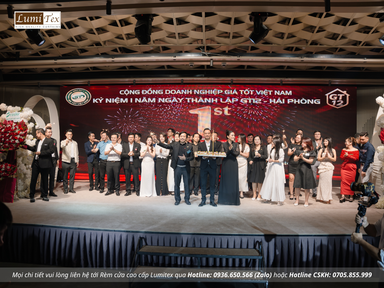 Lumitex tham gia sự kiện Đại tiệc sinh nhật 1 năm GT12 Hải Phòng Lumitex tham gia sự kiện Đại tiệc sinh nhật 1 năm GT12 Hải Phòng