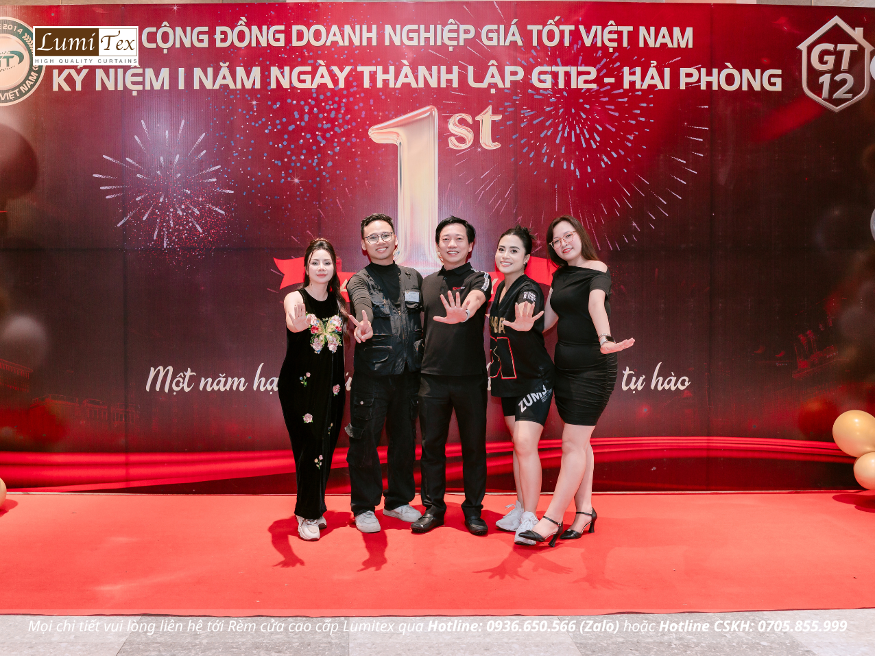 Lumitex tham gia sự kiện Đại tiệc sinh nhật 1 năm GT12 Hải Phòng Lumitex tham gia sự kiện Đại tiệc sinh nhật 1 năm GT12 Hải Phòng
