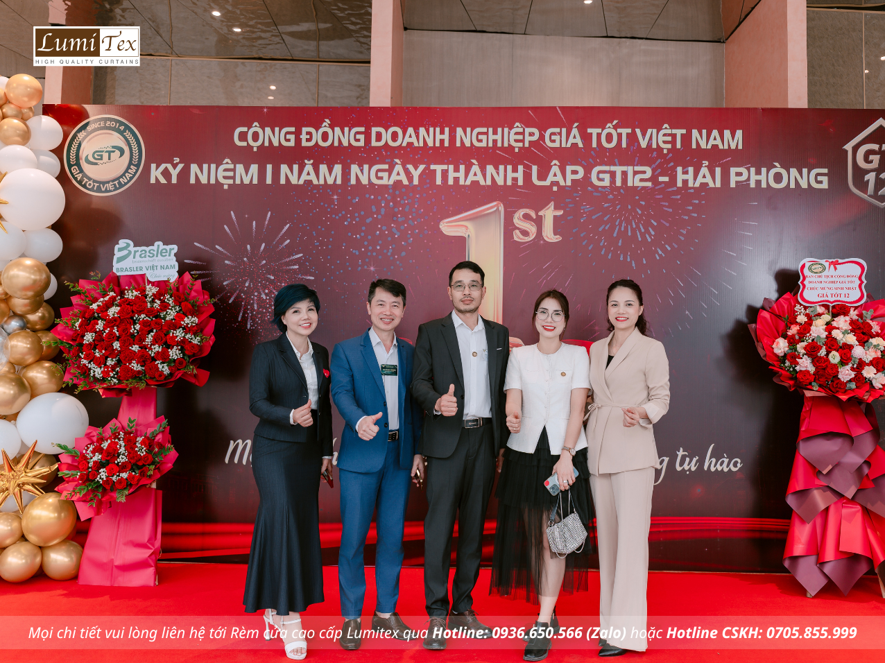 Lumitex tham gia sự kiện Đại tiệc sinh nhật 1 năm GT12 Hải Phòng Lumitex tham gia sự kiện Đại tiệc sinh nhật 1 năm GT12 Hải Phòng