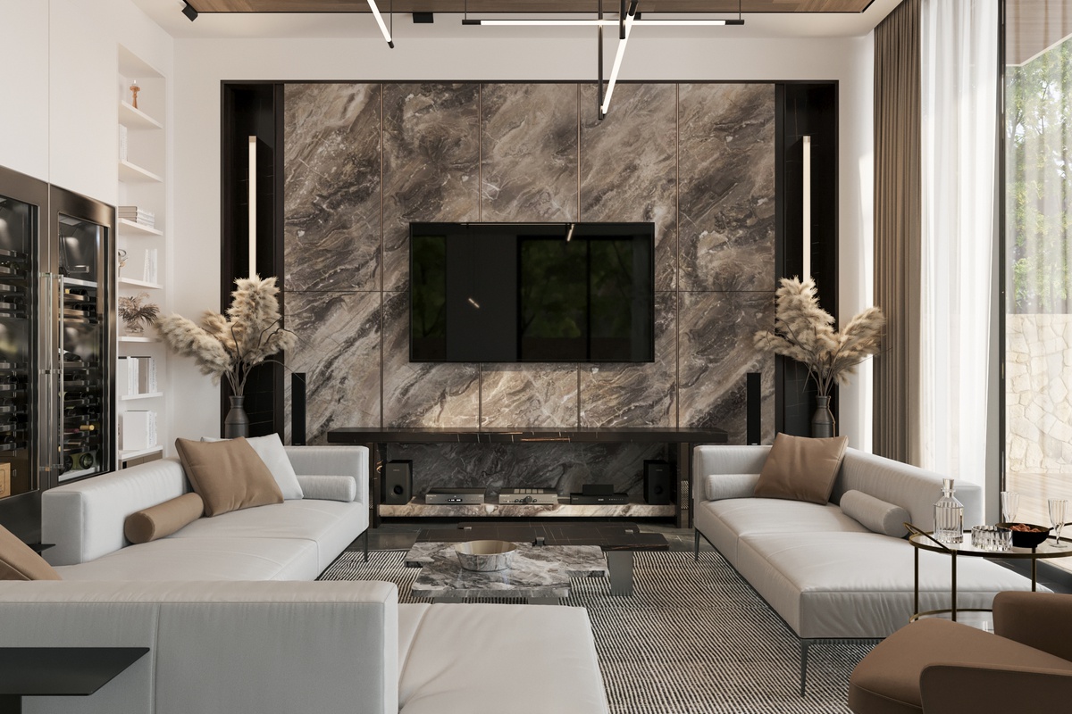 Với sự mềm mại đến từng mét vải của rèm cửa Lumitex tô điểm cho villa, biệt thự của bạn thêm xinh