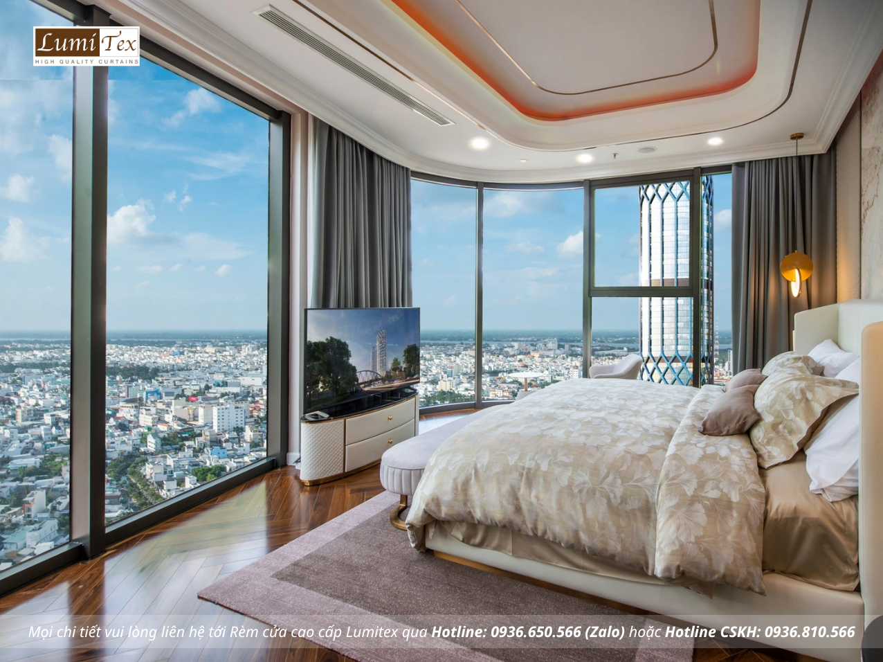 Mẫu rèm chống nắng cho căn hộ chung cư hiện nay