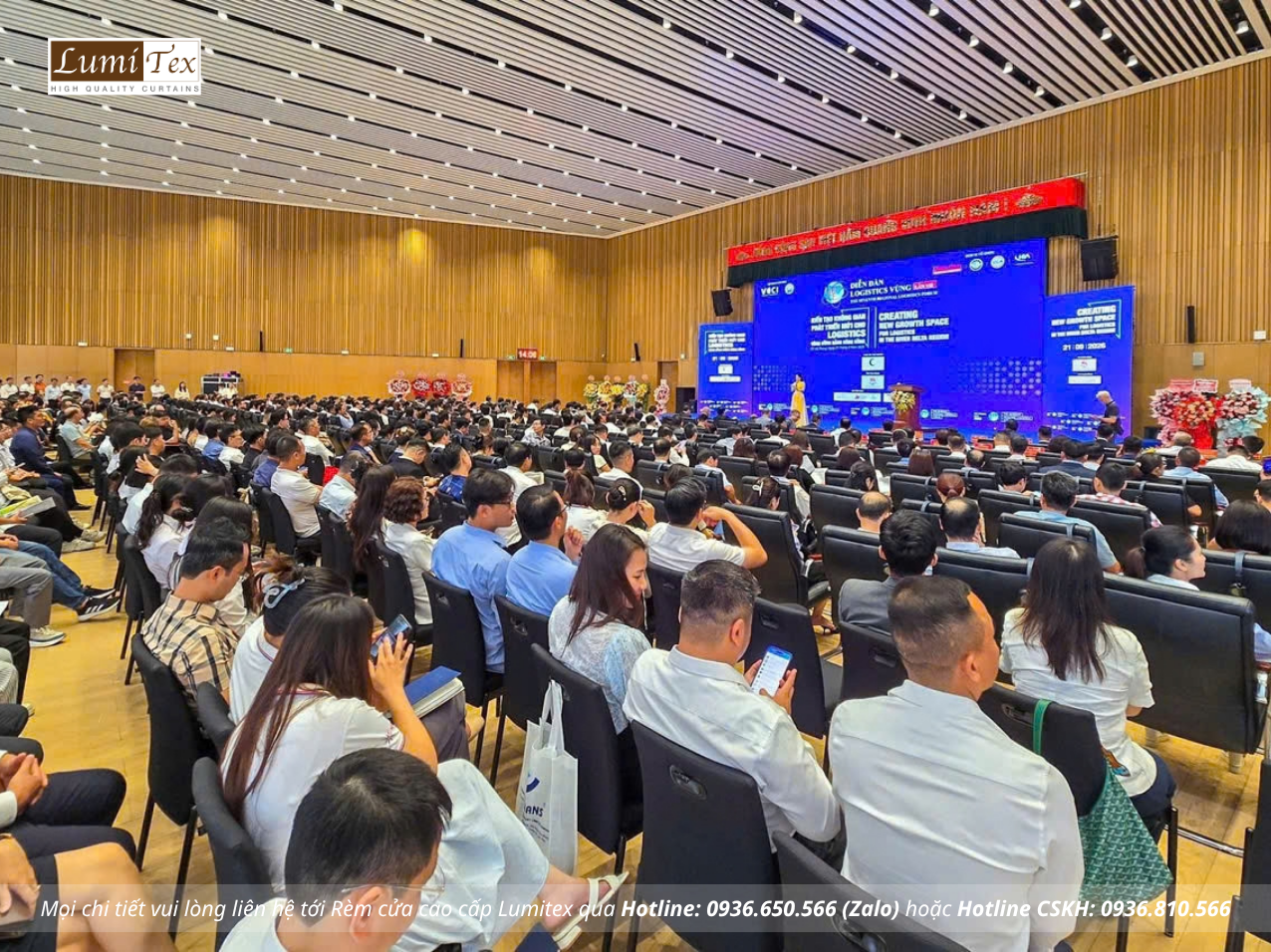 Rèm Lumitex đồng hành cùng Hội Doanh nhân trẻ Hải Phòng tham dự Diễn đàn Logistics Vùng lần VII năm 2026
