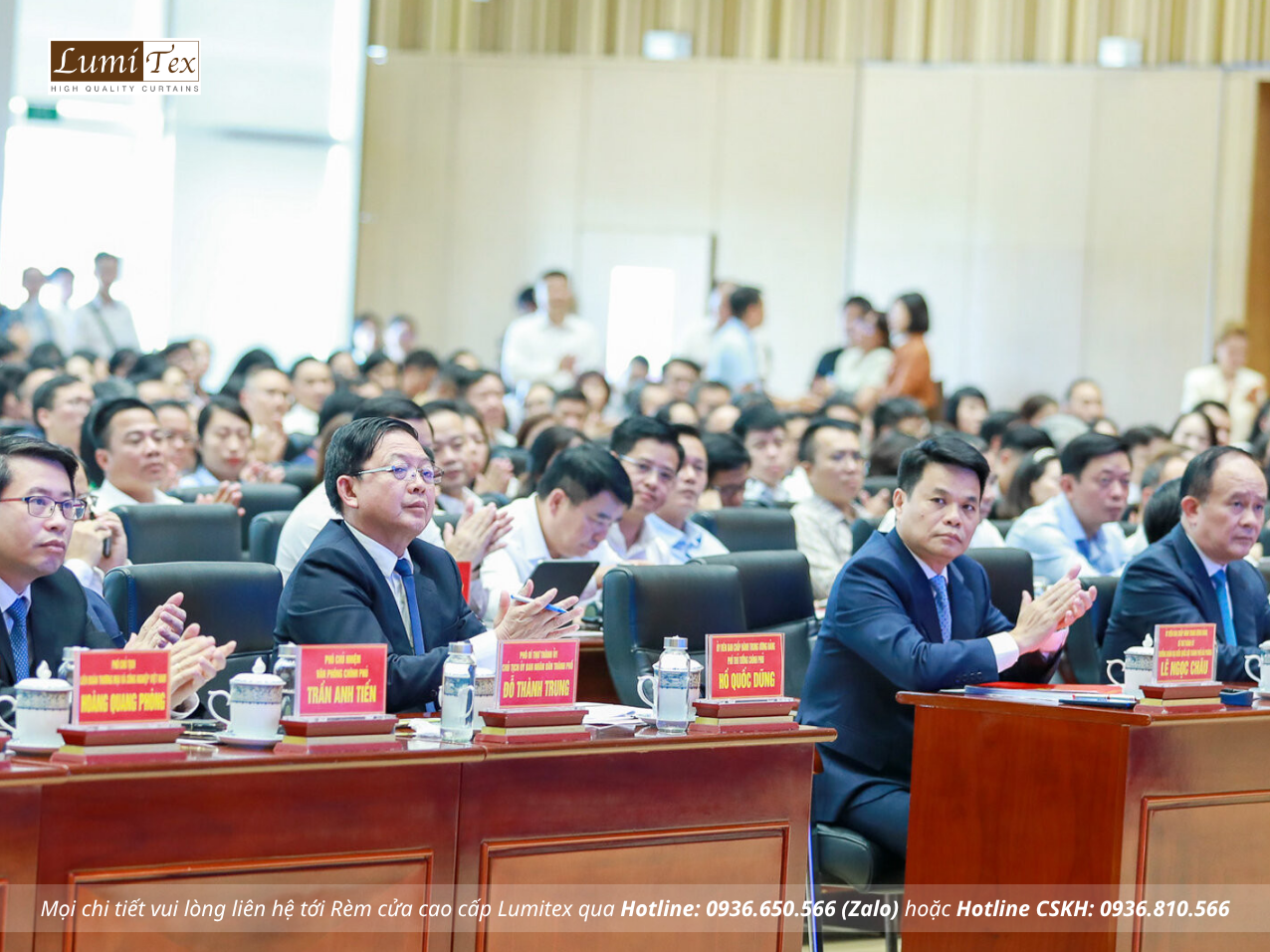 Rèm Lumitex đồng hành cùng Hội Doanh nhân trẻ Hải Phòng tham dự Diễn đàn Logistics Vùng lần VII năm 2026