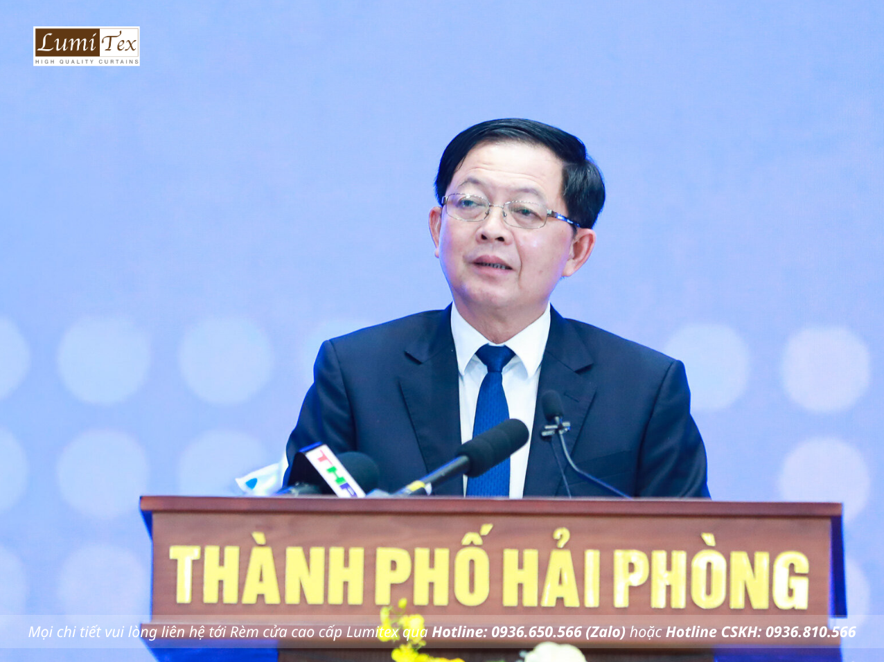 Rèm Lumitex đồng hành cùng Hội Doanh nhân trẻ Hải Phòng tham dự Diễn đàn Logistics Vùng lần VII năm 2026