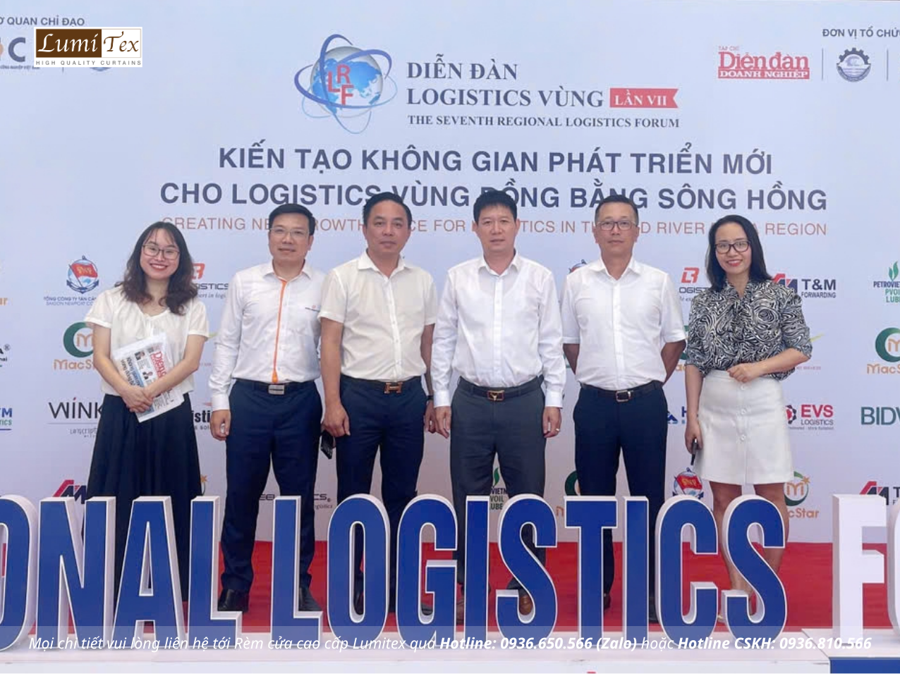 Rèm Lumitex đồng hành cùng Hội Doanh nhân trẻ Hải Phòng tham dự Diễn đàn Logistics Vùng lần VII năm 2026