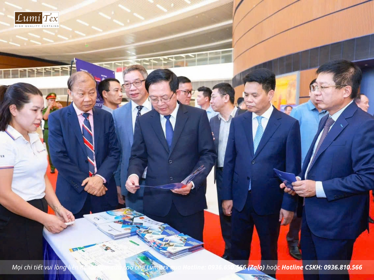 Rèm Lumitex đồng hành cùng Hội Doanh nhân trẻ Hải Phòng tham dự Diễn đàn Logistics Vùng lần VII năm 2026