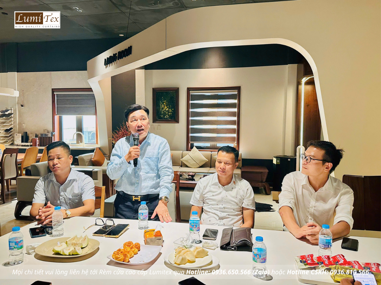 Rèm Lumitex tham dự phiên họp đặc biệt của CLB Doanh nhân họ Phạm Hải Phòng