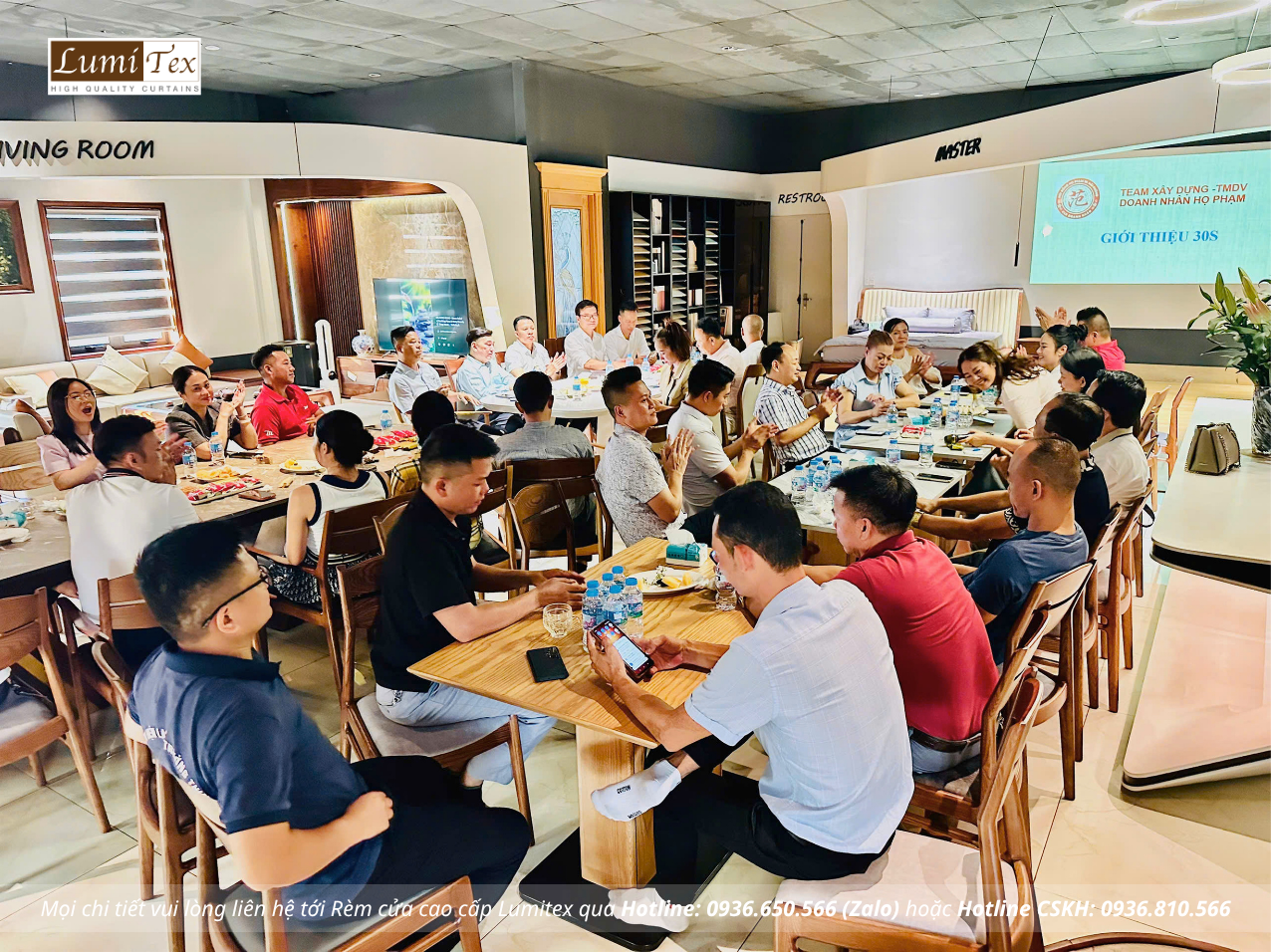 Rèm Lumitex tham dự phiên họp đặc biệt của CLB Doanh nhân họ Phạm Hải Phòng