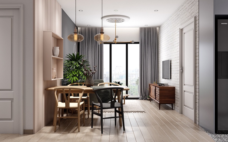 Rèm cửa Lumitex có màu sắc đơn giản, hiện đại, phong phú và đa dạng