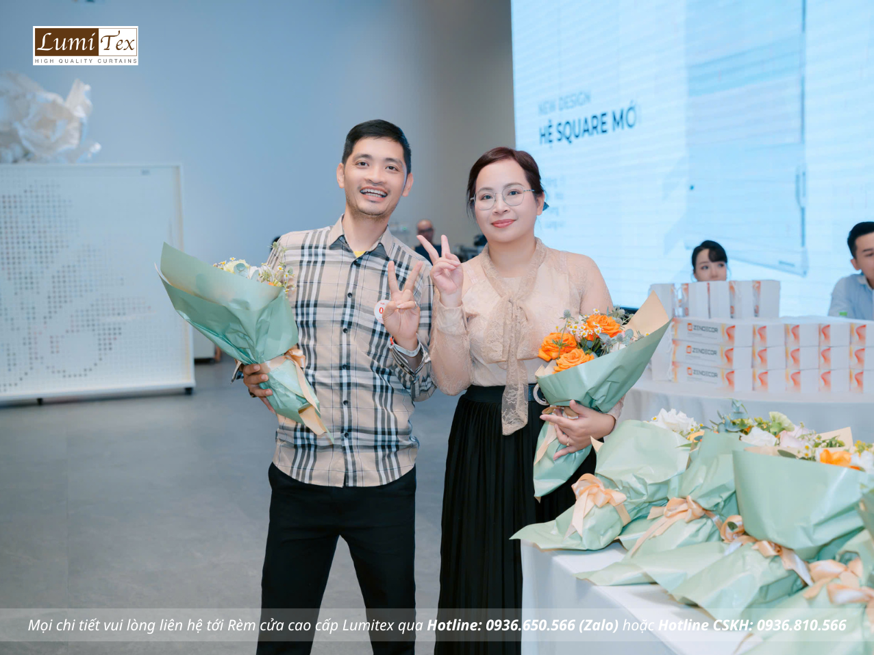 Rèm Lumitex chúc mừng Lễ ra mắt thương hiệu Zendecor