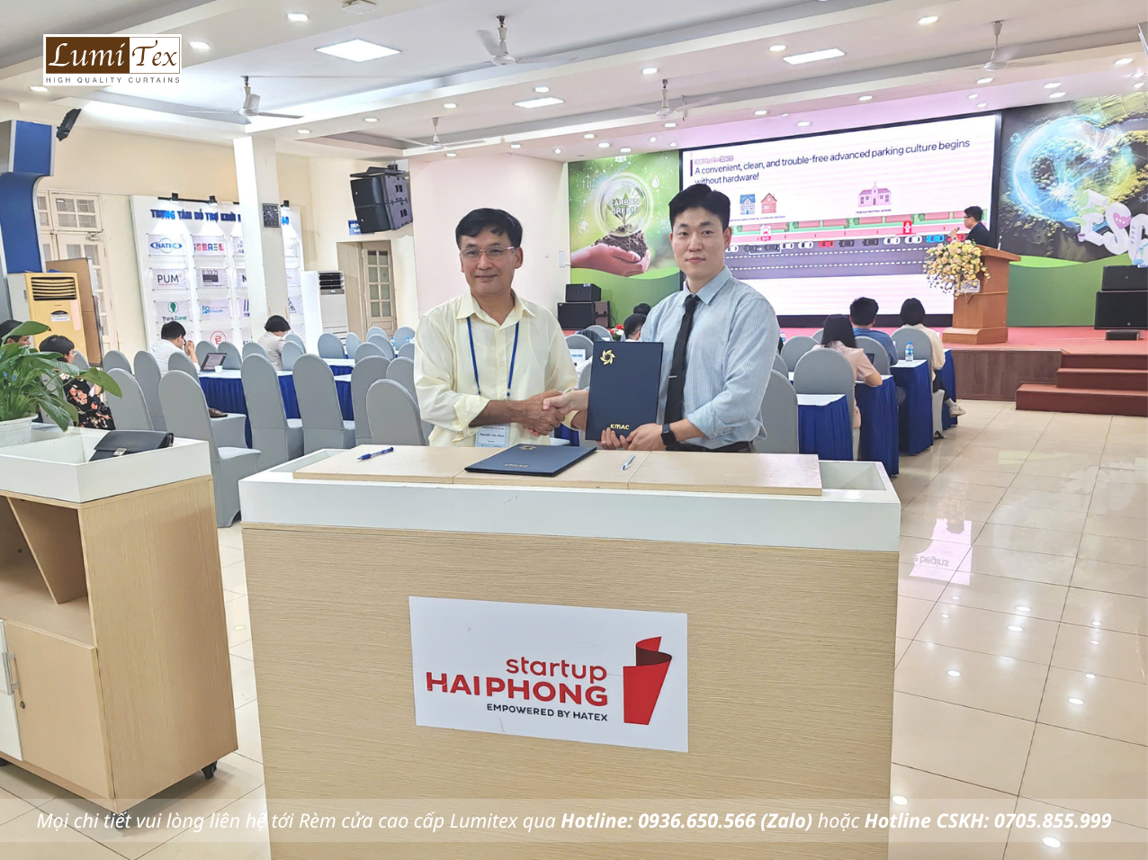 Rèm Lumitex cùng Hội Doanh nhân trẻ Hải Phòng tham dự phiên kết nối công nghệ Việt Nam – Hàn Quốc Rèm Lumitex cùng Hội Doanh nhân trẻ Hải Phòng tham dự phiên kết nối công nghệ Việt Nam – Hàn Quốc