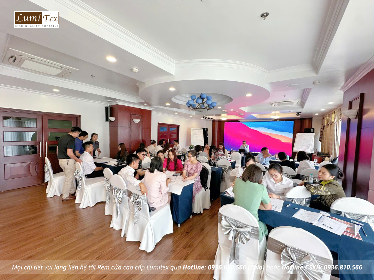 Rèm Lumitex nâng cao năng lực đàm phán – Tối ưu hiệu quả triển khai các dự án nội thất cao cấp Rèm Lumitex nâng cao năng lực đàm phán – Tối ưu hiệu quả triển khai các dự án nội thất cao cấp
