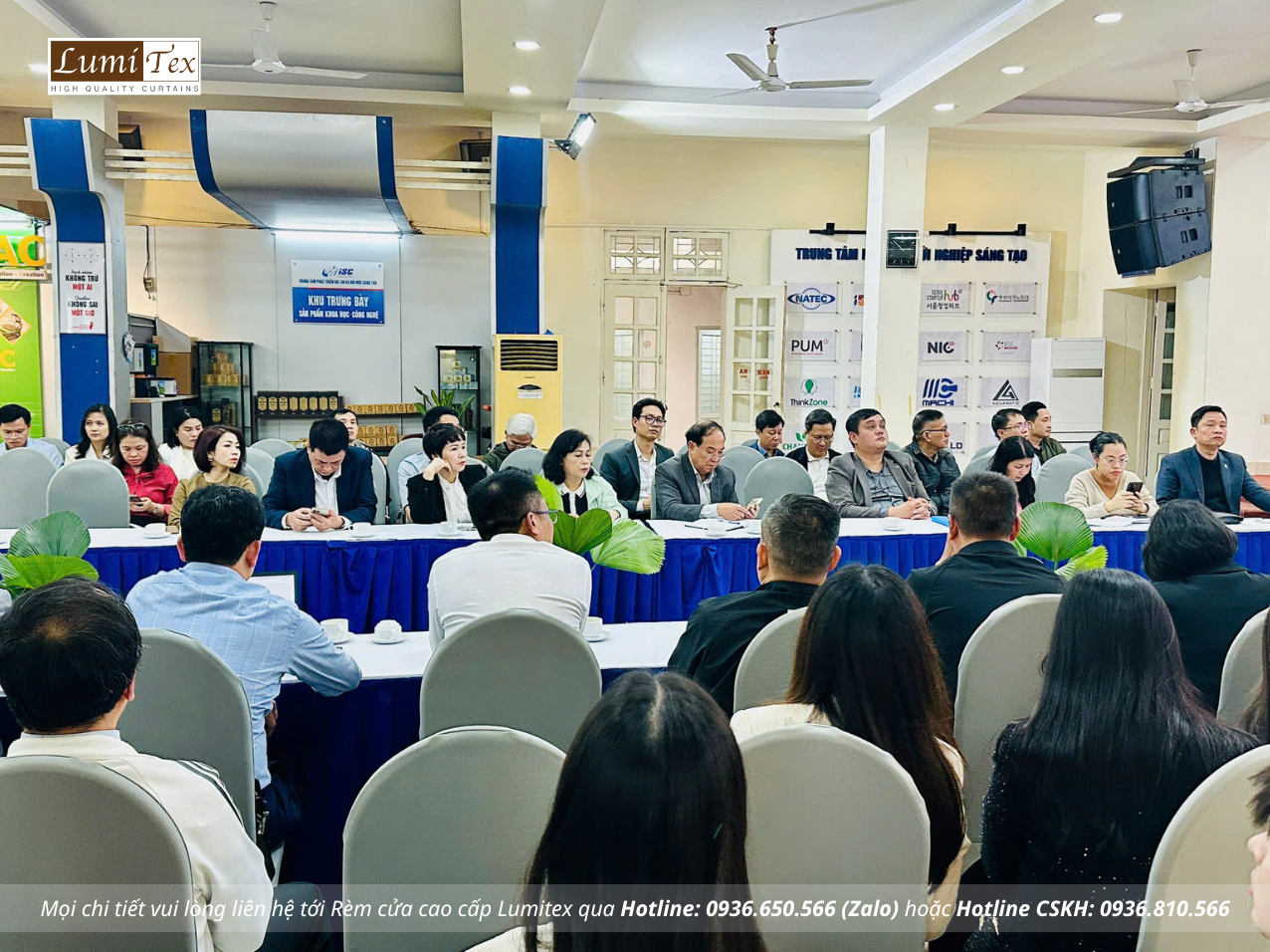 Rèm Lumitex đồng hành cùng Hội Doanh nhân trẻ Hải Phòng tại Hội nghị phổ biến chính sách khoa học, công nghệ và đổi mới sáng tạo