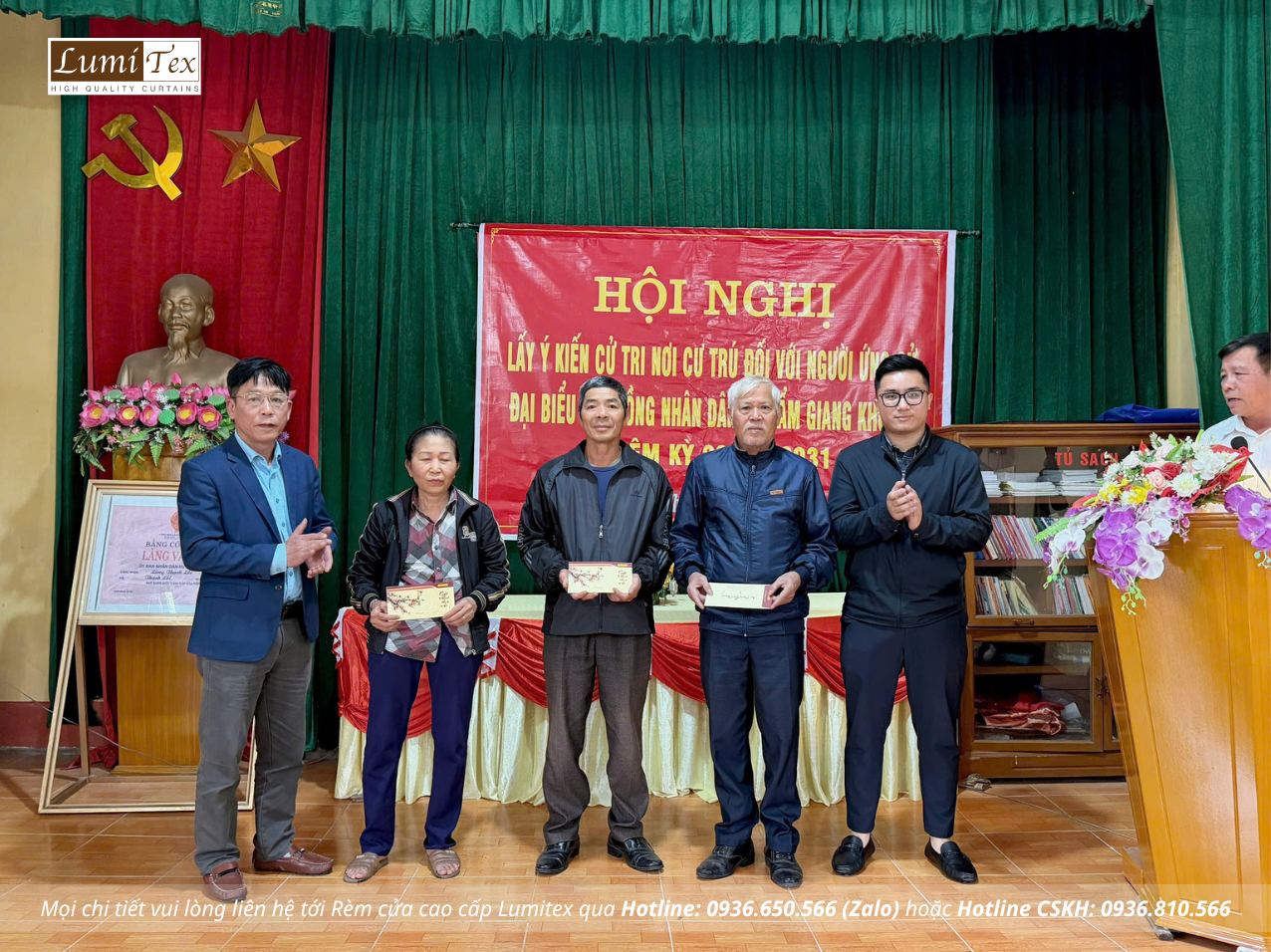 Rèm Lumitex đồng hành cùng Hội Doanh nhân trẻ Hải Phòng trong Chương trình Tết Nhân Ái năm 2026