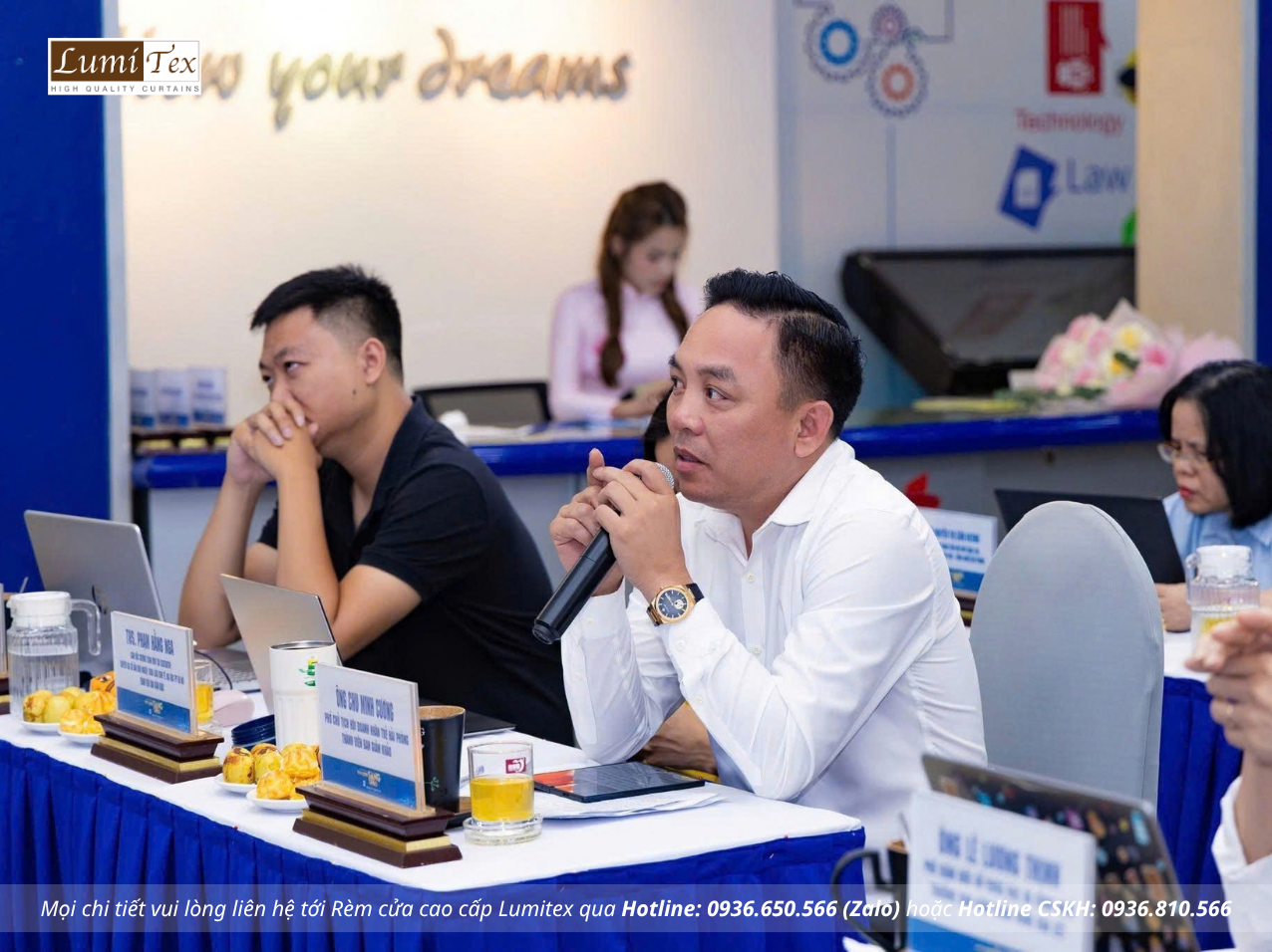 Rèm Lumitex cùng Hội Doanh nhân trẻ Hải Phòng tại Vòng Bán kết SCO 2026 Rèm Lumitex cùng Hội Doanh nhân trẻ Hải Phòng tại Vòng Bán kết SCO 2026
