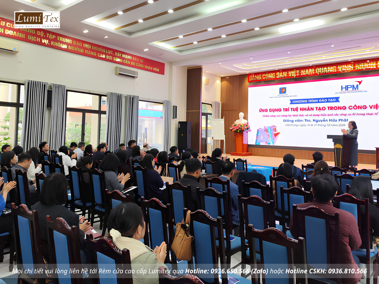 Rèm Lumitex tham dự chương trình đào tạo Ứng dụng AI trong công việc tại Petrolimex Hải Phòng