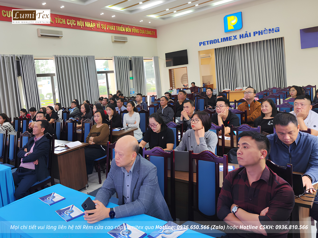 Rèm Lumitex tham dự chương trình đào tạo Ứng dụng AI trong công việc tại Petrolimex Hải Phòng