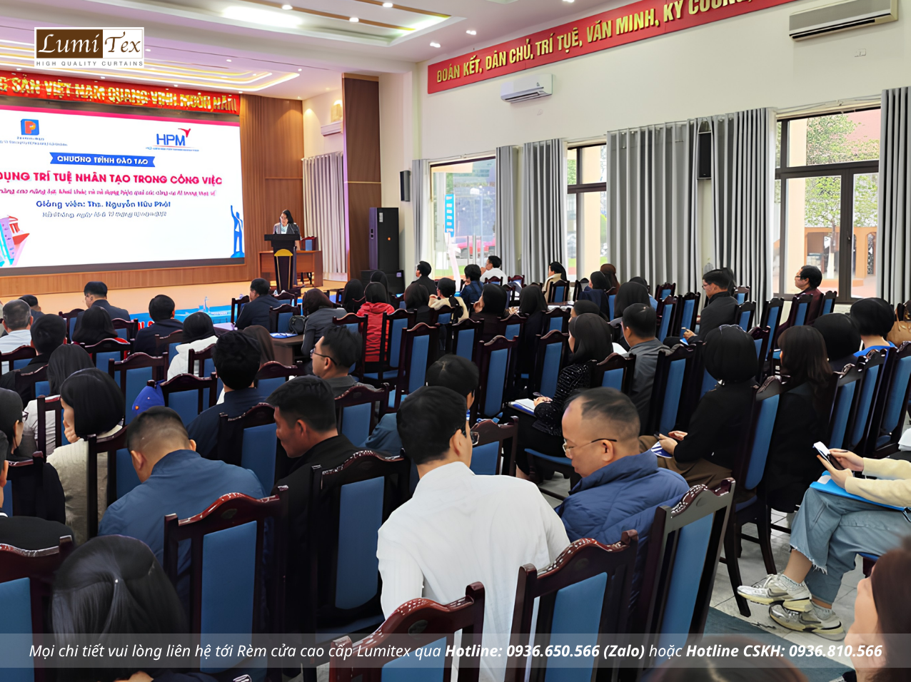 Rèm Lumitex tham dự chương trình đào tạo Ứng dụng AI trong công việc tại Petrolimex Hải Phòng