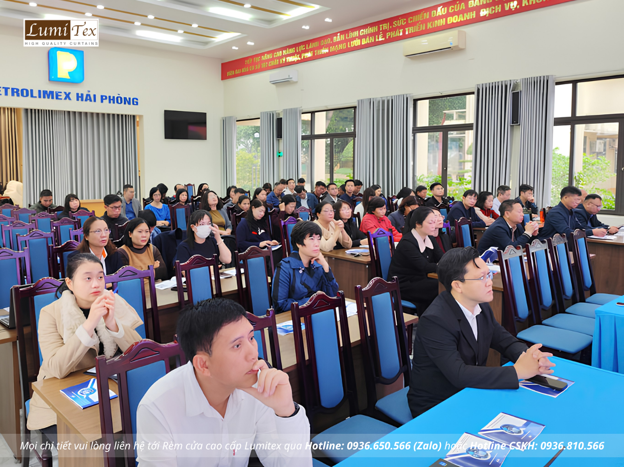 Rèm Lumitex tham dự chương trình đào tạo Ứng dụng AI trong công việc tại Petrolimex Hải Phòng