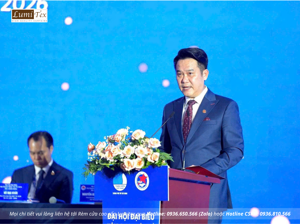 Rèm Lumitex tham dự Đại hội Hội Doanh nhân trẻ TP. Hồ Chí Minh lần thứ I nhiệm kỳ 2026 – 2029