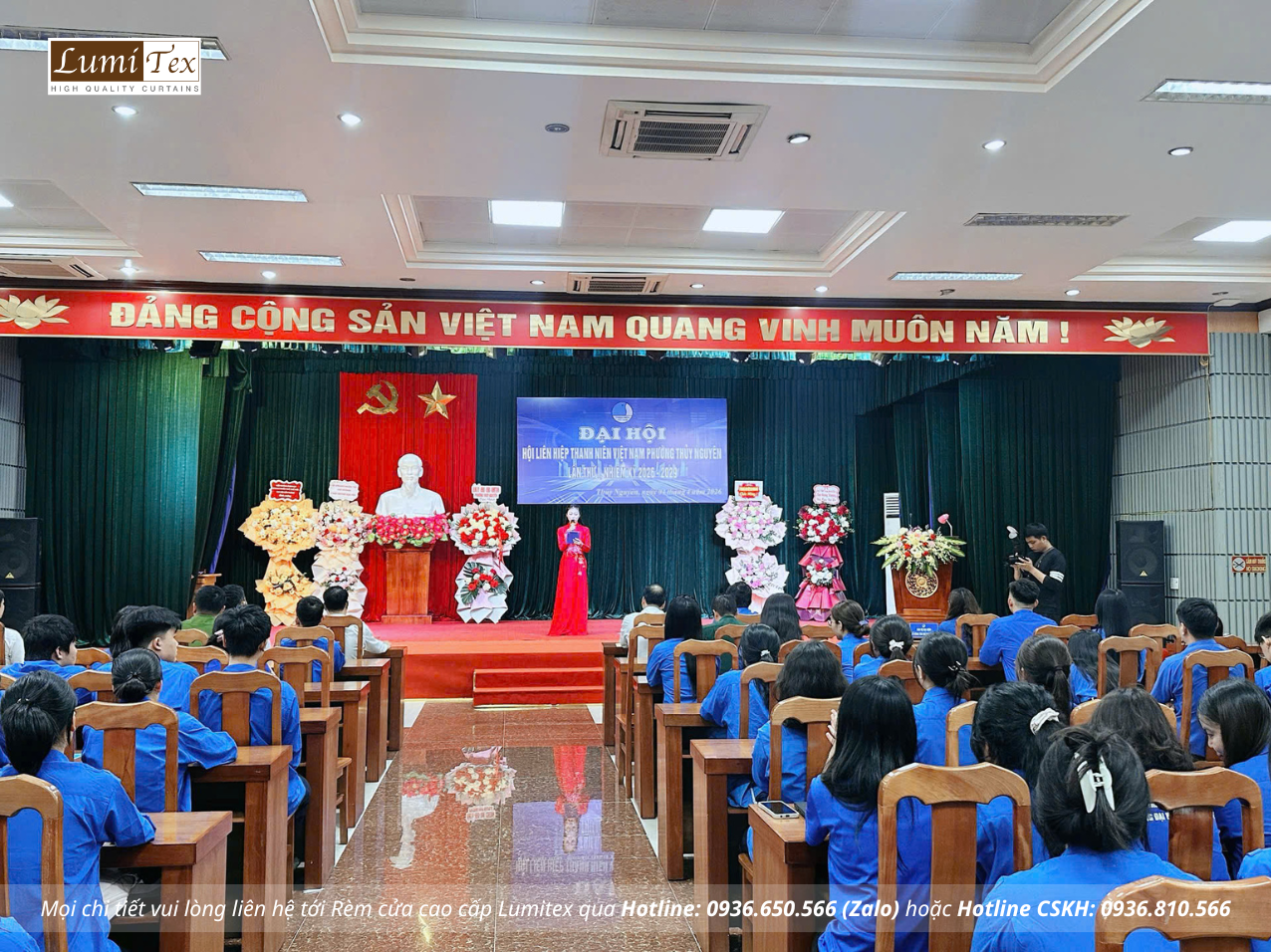 Rèm Lumitex đồng hành cùng Hội Doanh nhân trẻ Hải Phòng tại Đại hội Hội LHTN Việt Nam phường Thủy Nguyên nhiệm kỳ 2026 – 2029 Rèm Lumitex đồng hành cùng Hội Doanh nhân trẻ Hải Phòng tại Đại hội Hội LHTN Việt Nam phường Thủy Nguyên nhiệm kỳ 2026 – 2029