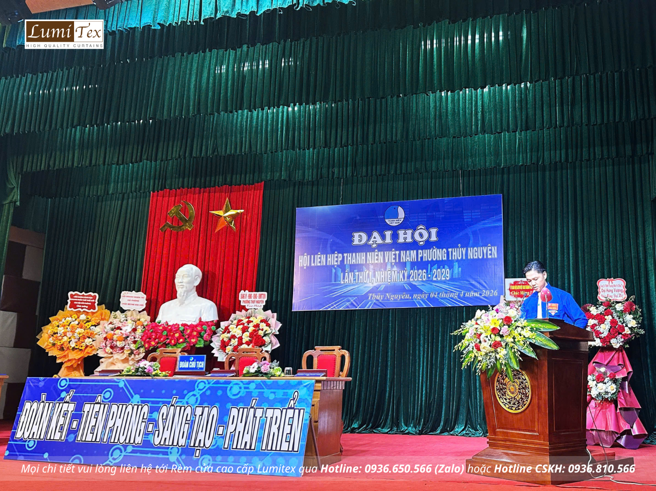 Rèm Lumitex đồng hành cùng Hội Doanh nhân trẻ Hải Phòng tại Đại hội Hội LHTN Việt Nam phường Thủy Nguyên nhiệm kỳ 2026 – 2029 Rèm Lumitex đồng hành cùng Hội Doanh nhân trẻ Hải Phòng tại Đại hội Hội LHTN Việt Nam phường Thủy Nguyên nhiệm kỳ 2026 – 2029
