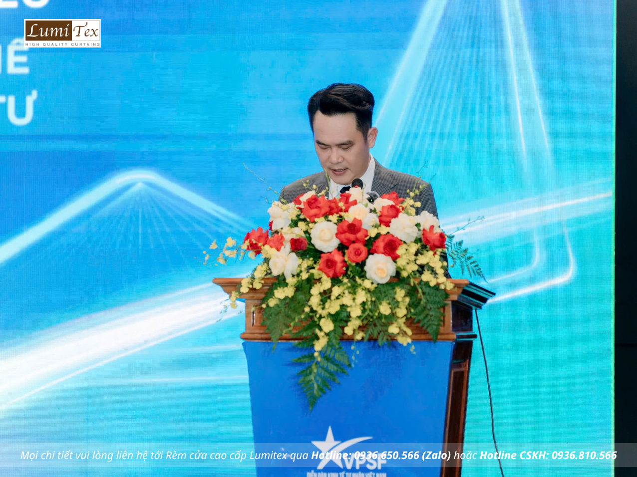 Rèm Lumitex tham dự Diễn đàn Kinh tế tư nhân Việt Nam 2026 tại Hưng Yên